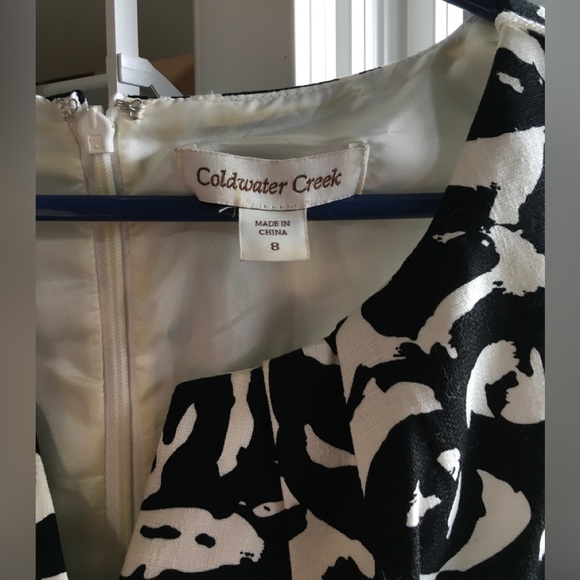 Women’s Vintage 90s, Cold Water Creek, empire waist dress, cotton blend, US8 - Picture 2 of 5